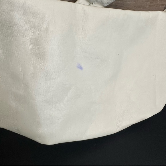 Athleta X Alicia Keys Sling Bag Cream Faux Leather Limited Edition READ - Picture 11 of 13